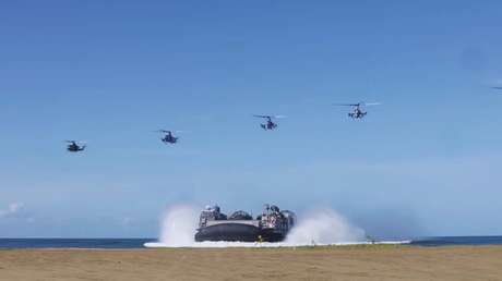 VIDEO: El provocador despliegue de tropas de EE.UU. en Puerto Rico en medio de las agresiones contra Venezuela