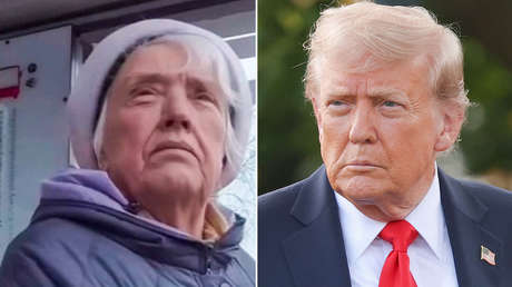 VIDEO: 'Encuentran' a Trump esperando un bus en la ciudad rusa de Perm