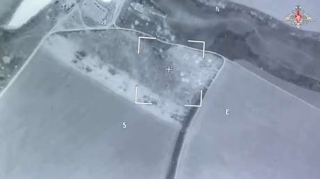 VIDEO: Misil ruso Iskander cambia el relieve del terreno donde se asentaban tropas ucranianas