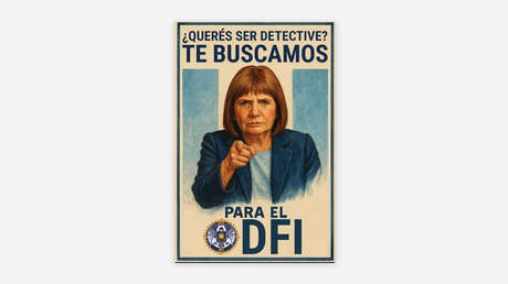 "Te buscamos": ministra argentina imita el icónico cartel del 'Tío Sam'