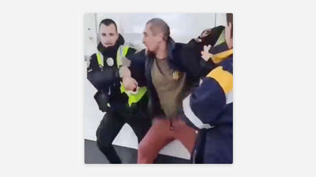 "¡Ayúdenme!": Imágenes escalofriantes de otro caso de movilización forzosa en Ucrania (VIDEO)