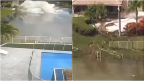 Los últimos instantes de una avioneta antes de estrellarse con ayuda humanitaria para Jamaica (VIDEO)