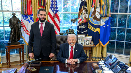 "Me cayó bien": Trump se reúne con el gobernante de Siria tras su exclusión de la lista de terroristas