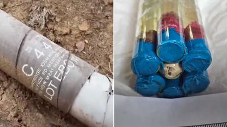 Fuerzas rusas hallan un alijo con sustancias tóxicas militares de Ucrania en Donbass (VIDEO)