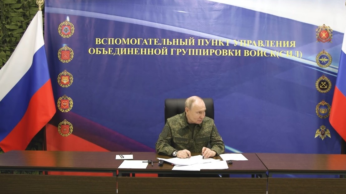 Putin: La iniciativa está completamente en manos del Ejército ruso en toda la línea de contacto