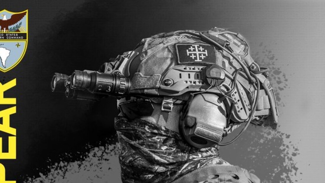 La polémica foto de un soldado con simbología considerada racista publicada por el Comando Sur