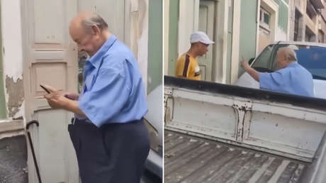 VIDEO: Anciano vuelve a casa y descubre que está ocupada por inmigrantes