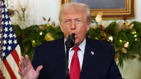 "Heredé un desastre y lo estoy arreglando": Trump se dirige a los estadounidenses