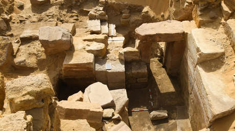 Hallan en Egipto los restos de un "destacado" templo de 4.400 años de antigüedad
