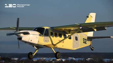 El avión multipropósito Baikal realiza su primer vuelo con motor y hélice rusos (VIDEO)
