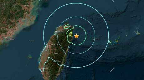 Potente sismo sacude a Taiwán (VIDEOS)
