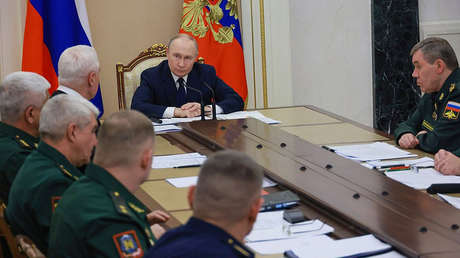 Putin se dirige a los militares rusos que combaten en la zona de la operación militar especial