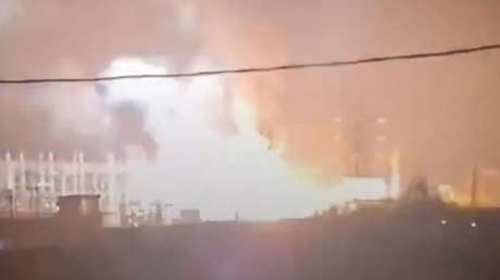 VIDEO: El megaincendio de una subestación provoca un apagón en Río de Janeiro