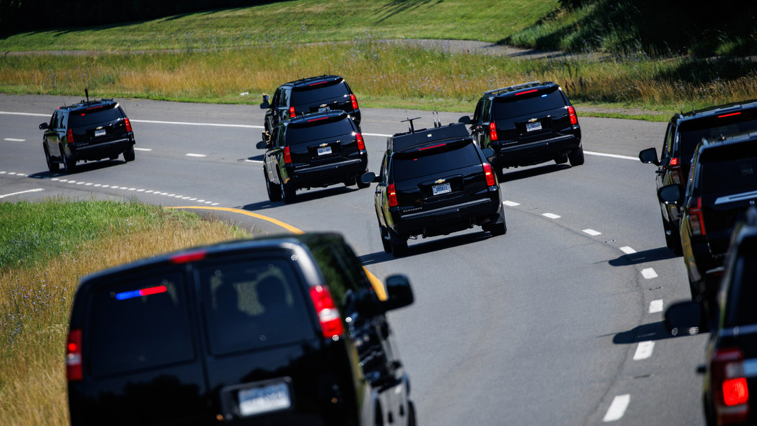 La caravana de Trump, desviada en Florida por un 