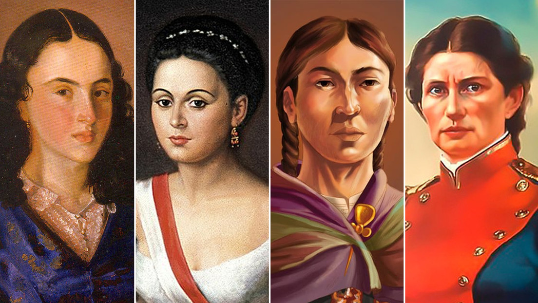 Los nombres de las mujeres que forjaron la libertad en América Latina siguen inspirando hoy en día