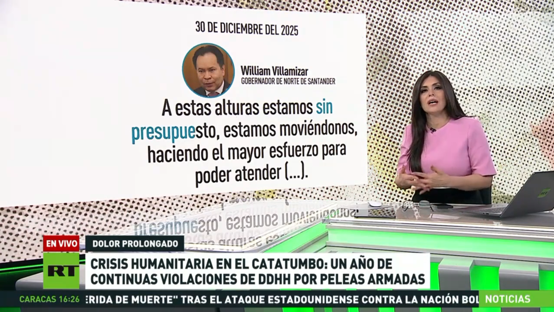 Crisis humanitaria en el Catatumbo: un año de continuas violaciones de ...