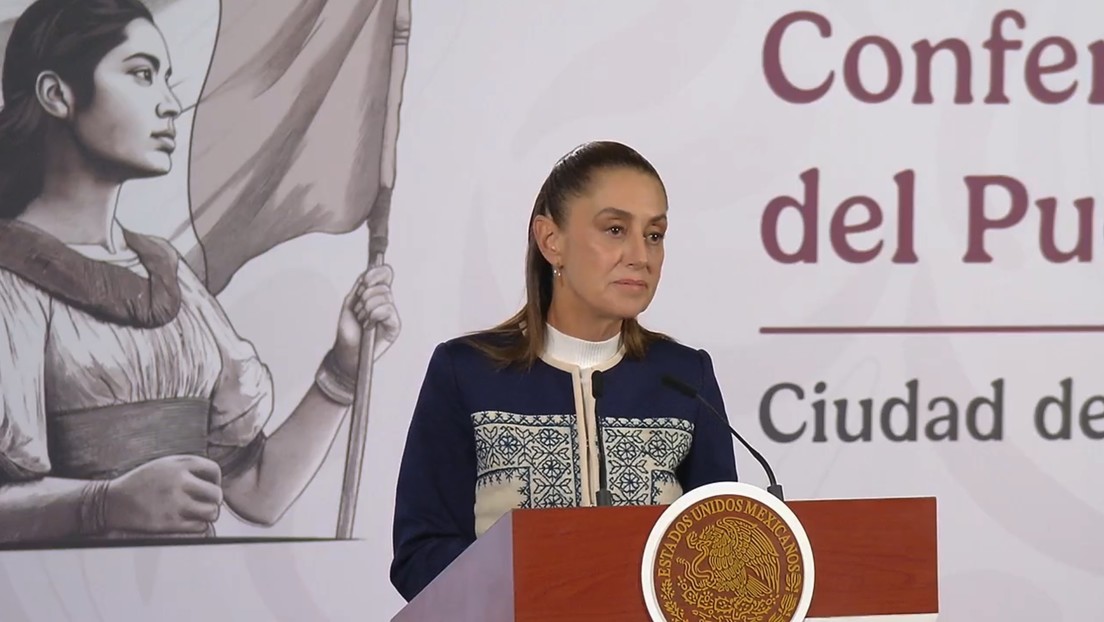 Sheinbaum da detalles de la llegada de un avión militar de EE.UU. a México