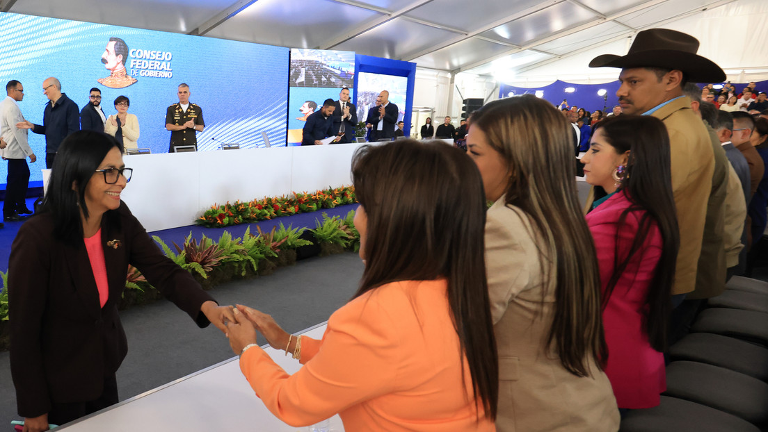 Delcy Rodríguez reafirma que Venezuela está en 