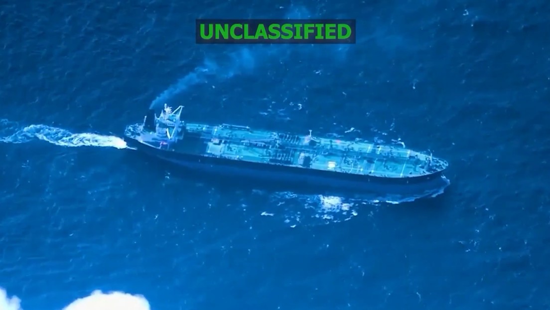 El Comando Sur de EE.UU. muestra cómo incautó un petrolero en el Caribe (VIDEO)
