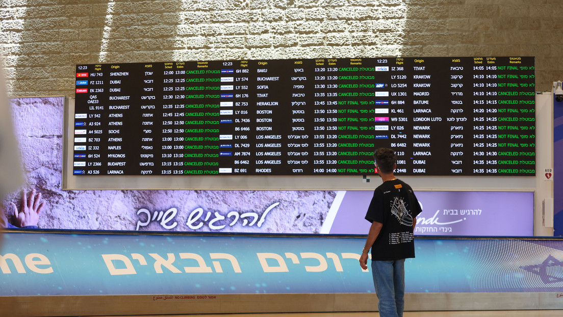 Israel envía un aviso urgente a las aerolíneas extranjeras en medio de tensiones con Irán