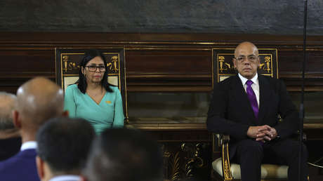 Las primeras palabras de Delcy Rodríguez como presidenta encargada de Venezuela