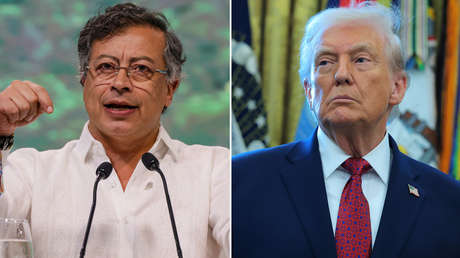 "Un reflejo de su cerebro senil": La dura respuesta de Petro a Trump