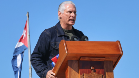 Díaz-Canel: "Cuba es agredida por EE.UU. hace 66 años, y defenderá la patria hasta la última gota de sangre"