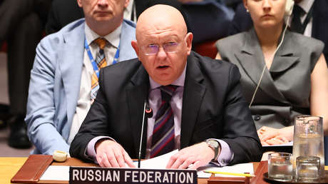 Rusia ante la ONU: Seguiremos con métodos militares hasta que Zelenski "recupere el sentido común"