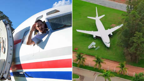Compra un avión de pasajeros por internet y se hace viral por esta razón