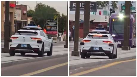 VIDEO: Coche 'suicida' queda atrapado en vías de tren