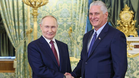 Putin: Nos solidarizamos con Cuba en su determinación por defender su soberanía
