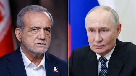 Putin mantiene una conversación telefónica con el presidente de Irán