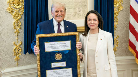 "Patético" y "vergonzoso": Noruega reacciona al gesto de Machado de cederle su Nobel a Trump