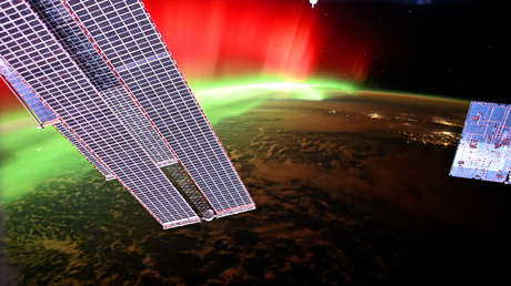 VIDEO: Fascinantes tomas de aurora boreal desde la Estación Espacial Internacional