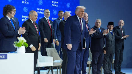 Trump: "Hoy, el mundo es más rico, más seguro y mucho más pacífico que hace solo un año"