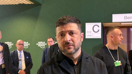 El líder del régimen ucraniano, Vladímir Zelenski