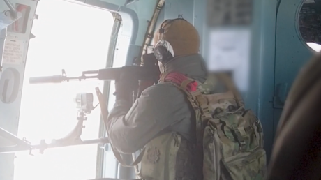 VIDEO: Así se desempeña el servicio de búsqueda y rescate del Ejército ruso