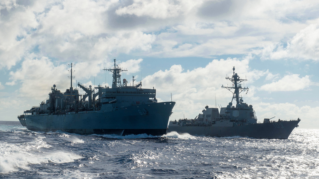 Dos buques de la Armada de EE.UU. chocan en aguas cercanas a Sudamérica