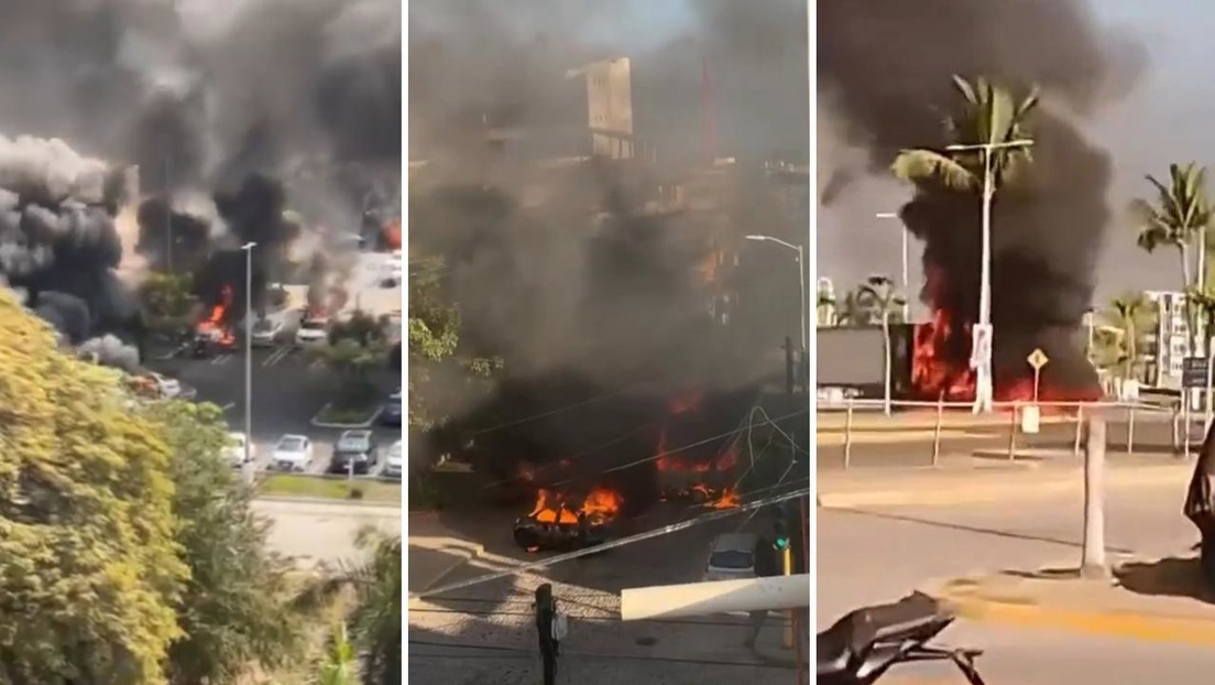 Incendios, narcobloqueos y violencia: caos en México tras la muerte del Mencho (MINUTO A MINUTO)