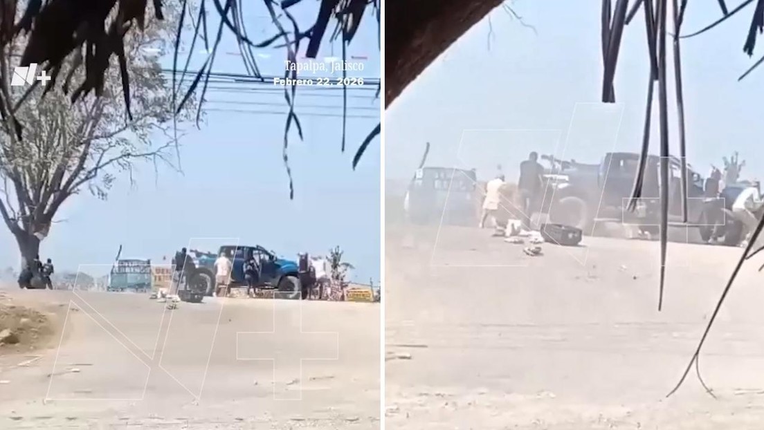 VIDEO que mostraría el enfrentamiento que derivó en la muerte del Mencho en México