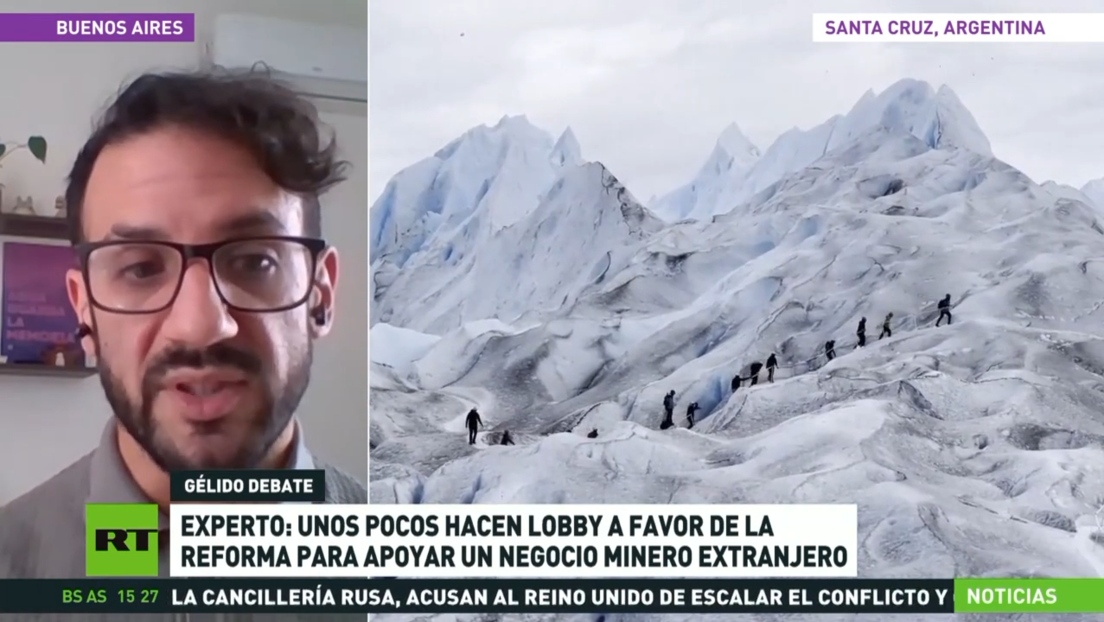 Senado de Argentina debate una polémica reforma de la ley de glaciares - RT