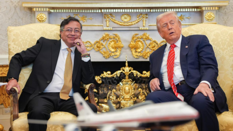 Trump y Petro se reúnen en la Casa Blanca