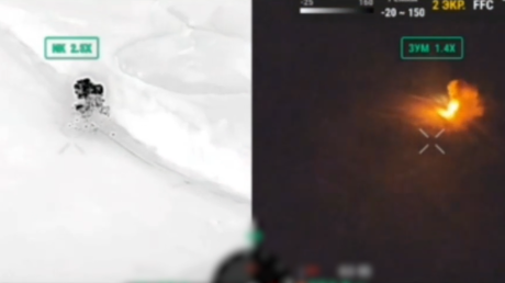 VIDEO: Así frustra el Ejército ruso un relevo de tropas enemigas