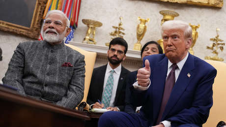 Trump se jacta de un acuerdo "justo" con la India: "Ellos nos están pagando aranceles, y nosotros a ellos no"