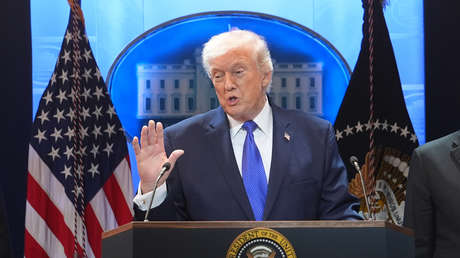 "Es 'fake news'": Trump se niega a responder preguntas de CNN (VIDEO)