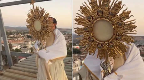 VIDEOS: Sacerdotes oran por México ante violenta jornada tras muerte de 'El Mencho'