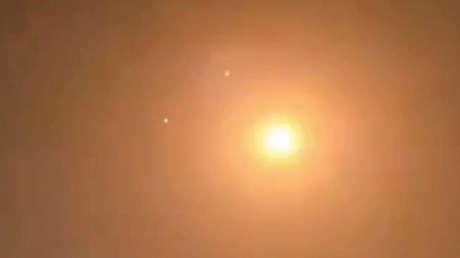 VIDEO: Misiles iraníes inundan el cielo de Israel