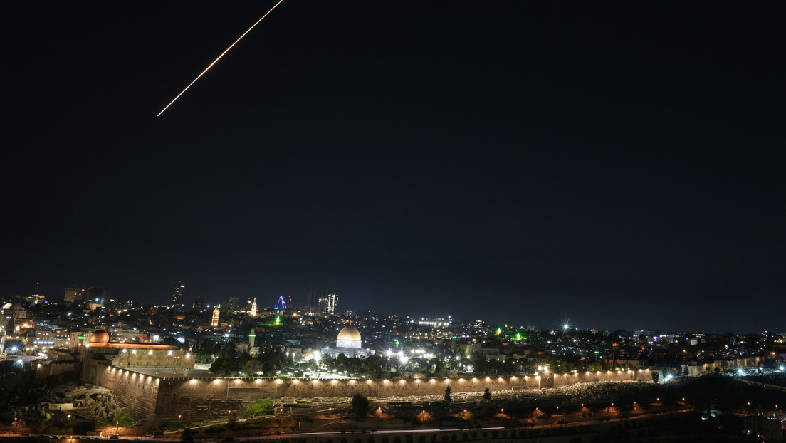 Irán ataca con misiles Jerusalén (VIDEOS)