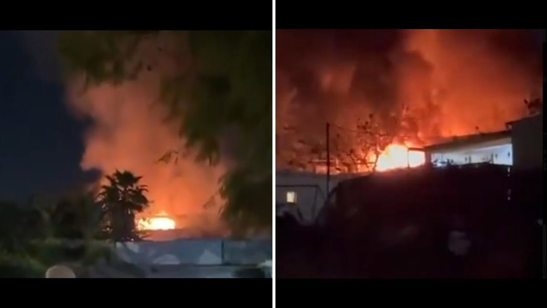 VIDEOS: Explosiones e incendios en el centro de Tel Aviv
