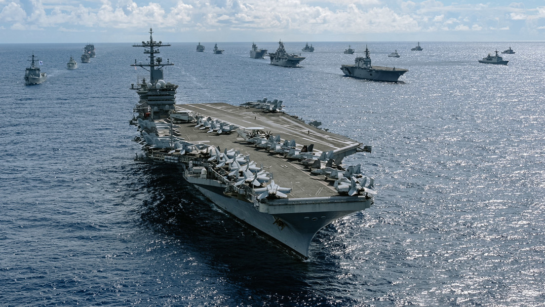 VIDEO: Irán ataca el portaviones estadounidense USS Abraham Lincoln